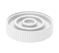 Dog Slow Feeder Bowl Slow Eating Dog Bowl Dog Slow Feeding Bowl Slow Water Bowl For Dogs Slow Feeder Pet Bowl Pet Anti Choking Food Bowl (White)