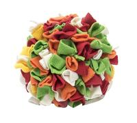 Dog Sniffing Ball Puzzle Toys Slow Dispensing Feeder Foldable Dog Nose Sniff Toy Pet Training Games Intelligence Toy A