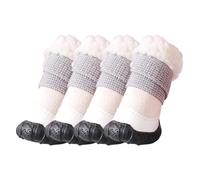 Dog Snow Boots, Warm Boots, Cold Weather Dog Shoes, Anti-Slip Dog Shoes, Waterproof Dog Booties, Dog Boots for Snow, Perfect for Protecting Your Pet’s Paws Snow, During Hiking, Beach Walks