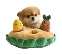 Dog Snuffle Mat, Potato Farm Squeaky Dog Toy | Multifunctional Interactive Pet Toys, Potato Patch Dog Snuffle Toy for Mental Stimulation and Brain Training