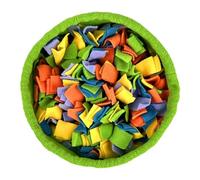 Dog Snuffle Mat, Puppy Sniffing Pad, Washable Design, Slow Feeding, Indoor Pasturing Mat, Puzzle Toy For Small & Medium Dogs, Encourages Natural Foraging Skills, 30x30x10cm