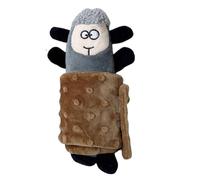 Dog Snuffle Toy - Puppy Plush Chewing and Feeding Game, Interactive Washable Toy for Mental Stimulation, Enrichment Activity for Senior Dogs Puppies and Kennel Use Washable Enrichment Toys 7 Inches