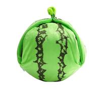 Dog Snuffle Toy - Watermelon Plush Squeaky Puzzle, Interactive Crinkle Paper Dog Toys for Home Living Room Kitchen Apartment Corner Alone Time, Enrichment Nose Work Training for Puppies Small Dogs