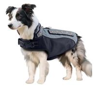 Dog Spike Vest - Breathable Protective Anti Bite Garment, Anti Collision Safety Clothing | Defensive Body Shield For Small Medium Canines Travel Daily Walk Camping Night Activity Wear
