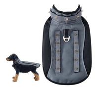 Dog Spike Vest - Breathable Protective Anti Bite Garment, Anti Collision Safety Clothing | Defensive Body Shield For Small Medium Canines Travel Daily Walk Camping Night Activity Wear