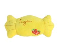 Dog Squeak Toys - Plush Squeaky Cat Toys, Soft Dog Chew Toys in Candy Shape, Dog Toys with Squeaker | Puppy Teething Toys, Indoor Pet Chew Toys, Dog Tooth Cleaning Toys for Training and dentall Care