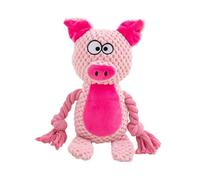 Dog Squeaker Toys, Stuffed Animal Dog Plush, 7,9 x 3,9 x 2,4 pulgadas Puppy Toy with Internal Squeaker Build, interactive Calming Chewers, Reinforced Fabric with Soft Texture, Enrichment Tool for