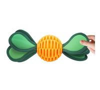 Dog Squeaky Toy, Candy Shape Chew Ball, 2,56 x 7,48 pulgadas Calming Puppy Sound Toys with Bite Resistant, Strong Chewer Pet Toy, Interactive Dog Play Ball with Fun Texture, Pet Enrichment Toys for