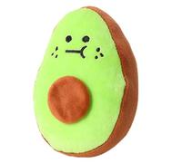 Dog Squeaky Toys - Bite Resistant Vocal Toy Stuffed Puppy Chew Dog Toys, Squeaky Dog Toys | Cute Avocado Pet Toys for Small Medium Dogs Teething Puppies