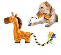Dog Squeaky Toys, Plush Playtime Accessories, Funny Stuffed Enrichment Toy for Poodle Bulldog Senior Dogs, Ideal Home Indoor Travel Camping, Enhance Playful Moment During Indoor and Outdoor Activities