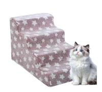 Dog Stairs - Pet Step Ramp Ladder, Detachable Climbing Equipment, Multipurpose Household Support Tool | Effortless Cleaning Design Living Room Bedroom Study Windowsill Sofa Bed Puppy Kitten Vehicle