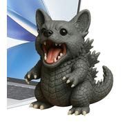 Dog Statue - 2.99x1.97x1.97in Dog Sculpture | Dogs Desktop Ornament | Small Cute Creative Animal Sculpture | Resin Figurine for Shelf Living Room Decor | Small Ornament Living Room Decoration