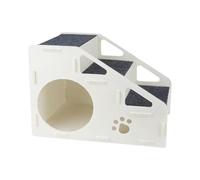 Dog Steps - Non-Slip Portable Space-Saving Ramp Stairs | Small Puppy Ladder House for Living Room Bedroom Dogs Puppy Cats Kitten Small Breed Play High Bed Couch