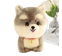 Dog Stuffed Animal - Lindo Soft Realistic Puppy Plush Toy, Home Decor Stuffed Dog for Kids, Teens and Adults | Adorable Plush Dogs Doll Gift for Girlfriend Son Daughter Family Men Women Boys Girls