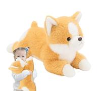 Dog Stuffed Animal, Stuffed Planking Toy, Puppy Plush Toy, Soft Plush Pillow, Comfortable Dog Toy, Squat Plush Toy, Dog Plush Pillow, Puppy Stuffed Animal, Stuffed Puppy Toy, Plush Dog Pillow, Squat D