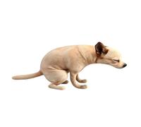 Dog Stuffed Toy, Soft Realistic Puppy with Funny Pooping Figure, Plush Anim | Stuffed Dogs for Birthday Home Room Holiday Bedroom Dorm Couch Sofa