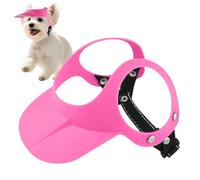Dog Sun Hat | Adjustable Pet Baseball Cap with Ear Holes | Breathable Sun Protection Headwear for Dogs & Cats, Outdoor Beach Pet Accessories, 14.57 Inches