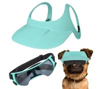 Dog Sun Hat - Dog Caps and Goggles for Small Dogs UV Protection