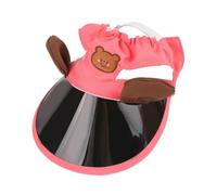 Dog Sun Hat, Kitten Outdoor Caps, Animals Sun Protection Caps, Comfortable and Adjustable Travel Sport Beanie Visor Sunbonnet Outfit for Small Puppy, 50 g