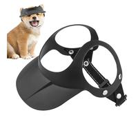 Dog Sun Hat, Pet Sun Protection Beach Baseball Hat, Adjustable Breathable Outdoor Headwear with Ear Holes for Small Dogs and Cats, Cute Pet Headdress for Walks Travel Photos