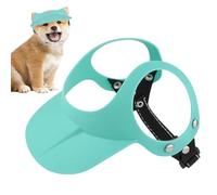 Dog Sun Hat, Pet Sun Protection Cap, 16.54-18.5in Beach Baseball Headwear, Breathable Design, Ear Holes for Puppy, Cat, Outdoor Walks, Travel, Headdress Accessory