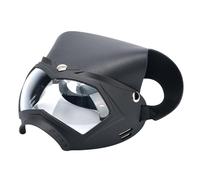 Dog Sunglasses, Dustproof UV Protection, Shock Resistant Helmet, Adjustable Strap Secure Fit, Removable Pet Accessories, Great for Outdoor Camping, Summer Festivals, and Travel