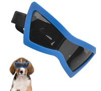 Dog Sunglasses, Windproof Sunglasses, UV Protection Puppy Eyewear, Adjustable Strap for Beach Trips, Hiking, Adventure, Summer Outings, Walking, Dogs, 3.94x1.77 Inches
