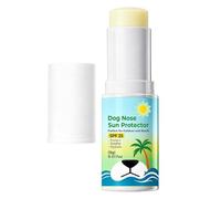Dog Sunscreen Balm, Pet Skin Protection, 9g Spf 25 Non Greasy Sun Care Lotion Gentle Outdoor Defense Formula, for Dogs Summer Sun Protection Beach Travel Hiking Outdoor Exposure Care Pet Safety Use