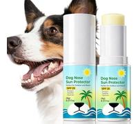 Dog Sunscreen For Nose | SPF 25 Non Greasy Universal Protection, Summer Dog Sun Protection Balm For Adults Lovers Families Friends Women 2PCS