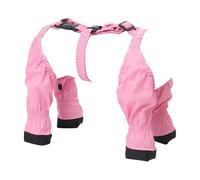 Dog Suspender Booties, Dog Paw Booties, Anti Slip Dog Shoes, Adjustable Dog Boots, Dog Suspender Booties Anti-Slip Dog Boots with Adjustable Straps for Small and Medium Dogs