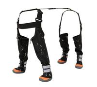 Dog Suspender Boots | Anti Dirt Waterproof Shoes Boots with Reflective