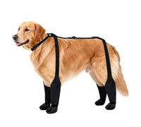 Dog Suspender Boots | Anti-Slip Adjustable Cloth Rainproof Shoes |