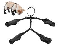 Dog Suspender Boots - Waterproof Dog Shoes With Adjustable Suspender Straps To Prevent Slipping Off, Anti-Slip Paw Protectors For Small, Medium, And Large Dogs, Ideal For Rain, Snow, Hot Pavement, And