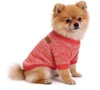 Dog Sweater - Fleece Sweatshirt Clothes for Puppy | Fall Pet Sweatshirt | for Winter Walking Running Camping Wedding Shopping Travel Christmas
