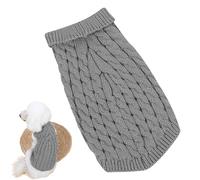 Dog Sweaters, Winter Knitted Pullover, Warm Fit & Stretchy Stylish Design, Soft Lightweight Jacket for Small Medium Large Dogs, Puppies, Kittens, Cold Weather, Interior al aire libre