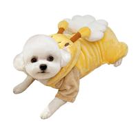 Dog Sweatshirt - Warm Flannel Pet Hoodie, Soft Comfortable Fabric, Jersey Design | Puppy Cat Jumpsuit For Small Medium Large Breed Indoor Outdoor Walking Travel Holiday Use