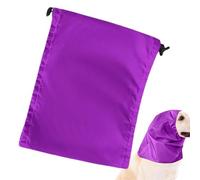 Dog Swim Cap, Pet Ear Protection Bath Wrap, 12.01x10x0.16 Inches Waterproof Polyester Shower Hat Dogs, Comfortable Ear Cover for Swimming, Bathing, and Outdoor Activities