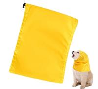 Dog Swim Cap, Pet Ear Protection Bath Wrap, 12.01x10x0.16 Inches Waterproof Polyester Shower Hat Dogs, Comfortable Ear Cover for Swimming, Bathing, and Outdoor Activities