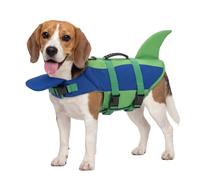 Dog Swim Vest Adjustable Straps Pet Swimsui with Chin Support