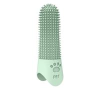 Dog Teeth Cleaning Brush - Soft Silicone Pet Toothbrush Set | Multi-Purpose Grooming Kit For Dogs, Cats, Rabbits, Hamsters, Hygiene Care Tool Application With Pet Care Scenario