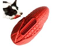 Dog Teeth Cleaning Toy - Rubber Entertainment Fun For Home Yard Travel Cam