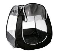 Dog Tent - Pet Tent | Breathable Mesh Pet Kennel | Soft-Sided Dog Crate | Portable Cat Crate | Foldable Interactive Pets Kennel For Puppy Kitten Bunny Indoor Backyard Yard Park Beach