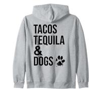 Dog Tequila,Drink Tequila Pet Dogs,Tacos Tequila and Dogs Sudadera con Capucha
