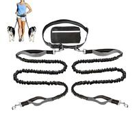 Dog Tie Out Cable, Reflective Lead, Heavy Duty Training Line, Long Pet Supply for Medium Large Doggy Running Safety, Outdoor Recall Ejercise with Storage Bag, 0,98 x 46,46 x 66,14 in