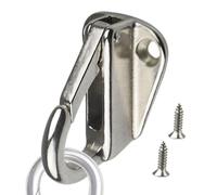 Dog Tie-out Hook - Stainless Steel Tether | Leash, Wall Mount Cable