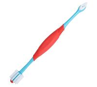 Dog Toothbrush, Pet Cleaner, Headed Brush, 360-Degree Cleaning, Anti-Slip Grip, Daily Home Grooming and Travel Use, Portable Pet Toothbrush, 8.15