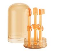 Dog Toothbrush, Pet Toothbrush, 3.74x2.17x2.17 inches Adorable Soft Bristles Dogs, Cat, Tongue Teeth Cleaning Tool for Large, Medium, Small Breeds, Puppy, Kitten, Pet