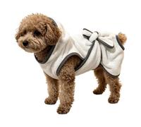 Dog Towel Robe - Pet Tie Wrap Absorbent Bathrobe | Pet Quick Absorbent