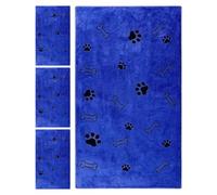 Dog Towls 4 Pieces Absorbent Fast Drying Cloth | 40 X 24inch Lage Puppy Bath Towels For Small Md Ium Large Breeds Puppy Bathroom Shower Room Shelter