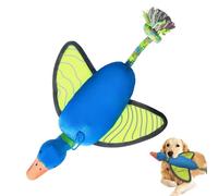 Dog Toy - 11.8in Launching Flyer | Launching Flying Dogs Toys | Interactive Dog Toy | Squeaky Colorful Stuffed Animal Toss Thrower For Home Yard Lawn, 1-Pack , Slingshot Plush For Active Play.